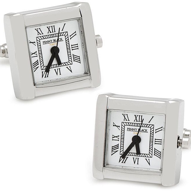 Clock Cuff Links